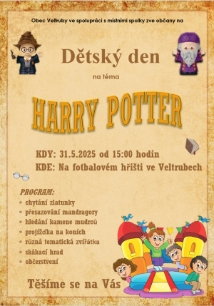 Dětský den na téma Harry Potter